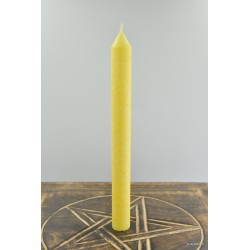 Żółta świeca stearynowa - Sklep ze świecami Shamballa