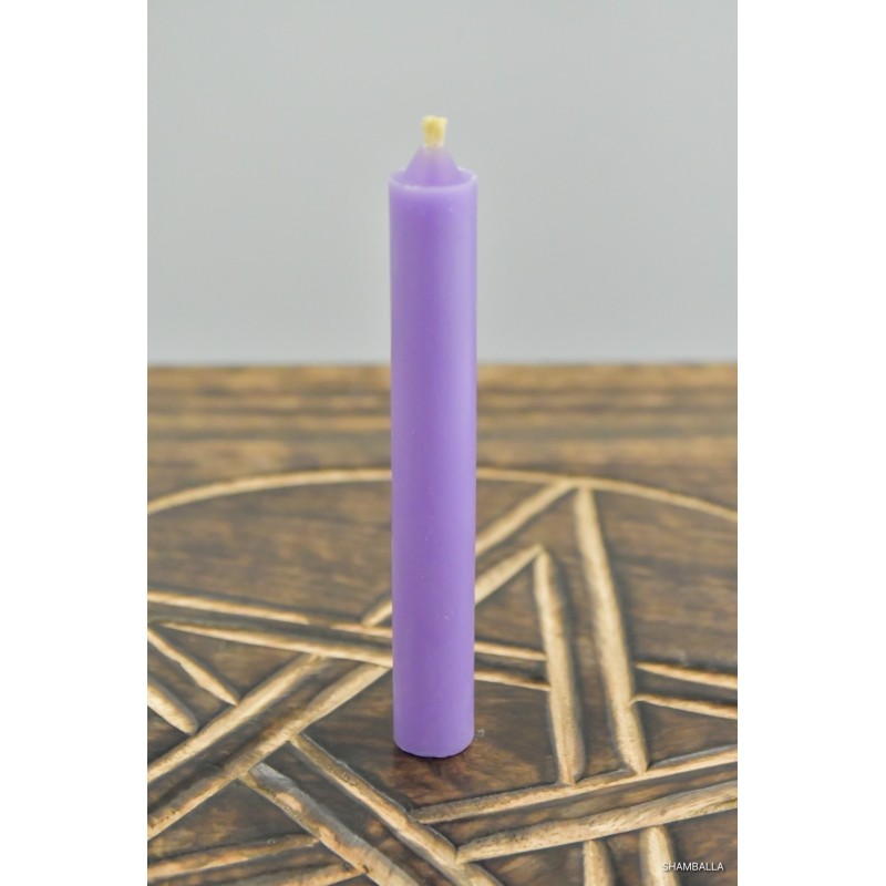 Fioletowa świeca z wosku rozmiar S - Sklep ze świecami Shamballa