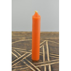 Pomarańczowa świeca z wosku rozmiar S - Sklep ze świecami Shamballa
