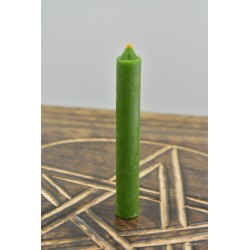 Zielona świeca z wosku rozmiar S - Sklep ze świecami Shamballa