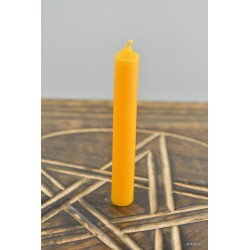 Żółta świeca z wosku rozmiar S - Sklep ze świecami Shamballa