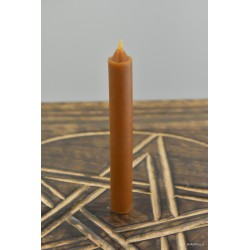 Brązowa świeca z wosku rozmiar S - Sklep ze świecami Shamballa