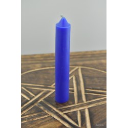 Niebieska świeca z wosku rozmiar M - Sklep ze świecami Shamballa