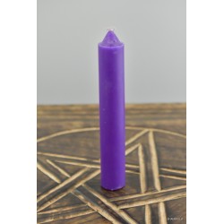 Purpurowa świeca z wosku rozmiar M - Sklep ze świecami Shamballa