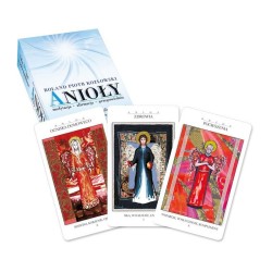 Anioły medytacja książka + karty - Karty do wróżenia - Sklep Shamballa