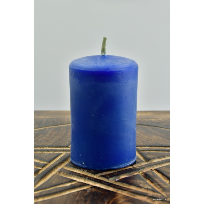 Niebieska Świeca rozmiar XL - Sklep ze świecami Shamballa