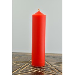 Czerwona Świeca rozmiar L - Sklep ze świecami Shamballa